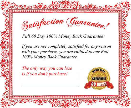 60 day Guarantee Certificate